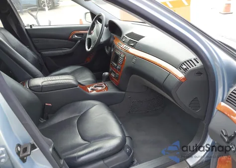 2000 Mercedes-Benz S 430 из США, поврежденный, VIN WDBNG70J2YA063852